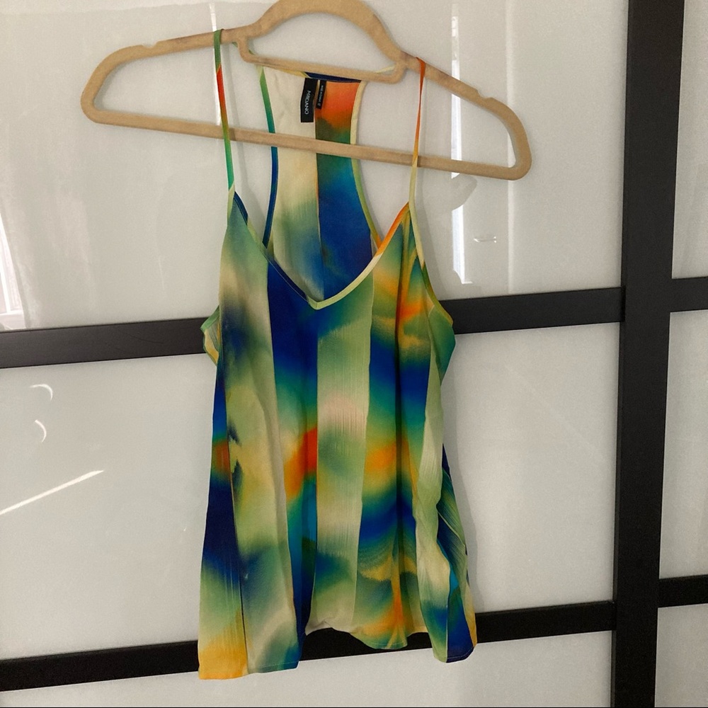 Marciano silk tank top